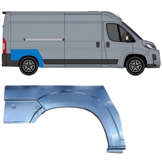 Galinė arka už Toyota Proace Max 2024- / Dešinė 16689