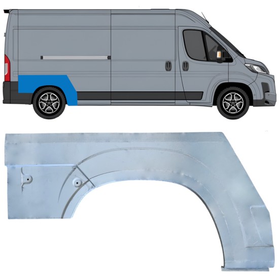 Galinė arka už Toyota Proace Max 2024- / Dešinė 16953