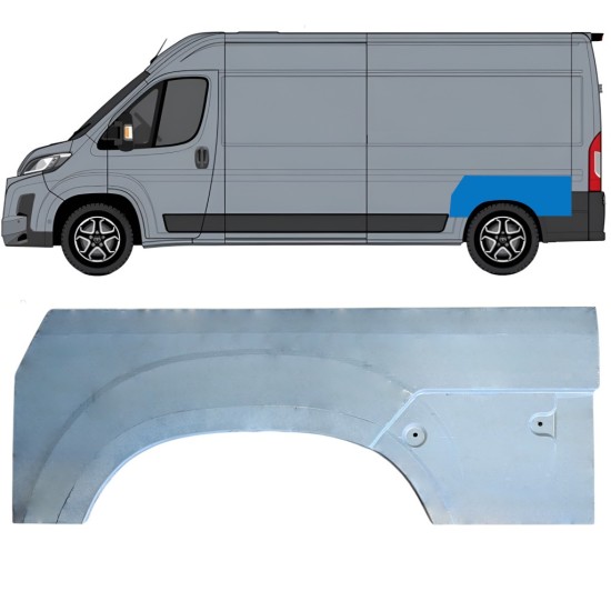Galinė arka už Toyota Proace Max 2024- / Kairė 16964