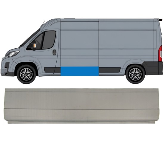 Išorinė šono dalis už Toyota Proace Max 2024- / Kairė 16681