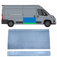 Stumdomų durų vidinė + išorinė dalis už Toyota Proace Max 2024- / Dešinė 16677