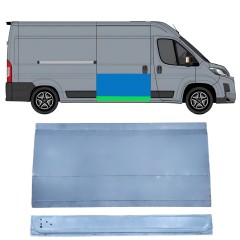 Stumdomų durų vidinė + išorinė dalis už Toyota Proace Max 2024- / Dešinė 16631