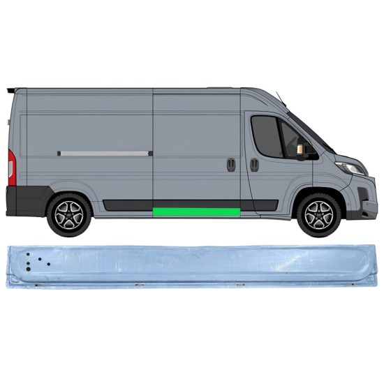 Stumdomų durų vidinė dalis už Toyota Proace Max 2024- / Dešinė 16633