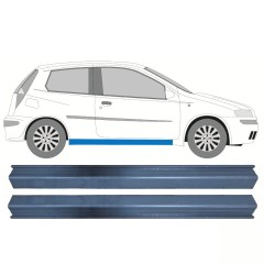 Slenkstis, apatinė už Fiat Punto II 1999-2010 / Kairė = Dešinė (simetriška) / Rinkinys 10396