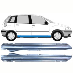 Visas slenkstis už Fiat Punto I 1993-1999 / Kairė + Dešinė / Rinkinys 10271