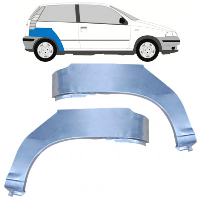 Galinė arka už Fiat Punto 1 1993-1999 / Kairė + Dešinė / Rinkinys 9684