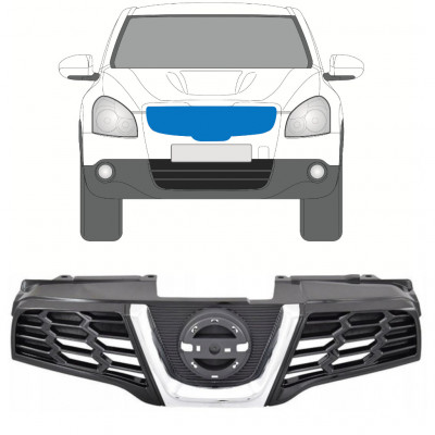 Grotelės už Nissan Qashqai 2010-2013 7490