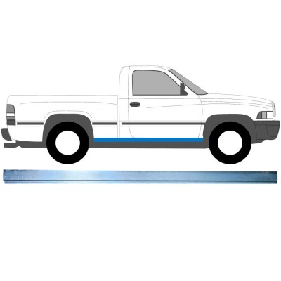 Slenkstis vidinė dalis už Dodge RAM 1993-2002 / Kairė = Dešinė (simetriška) 16128