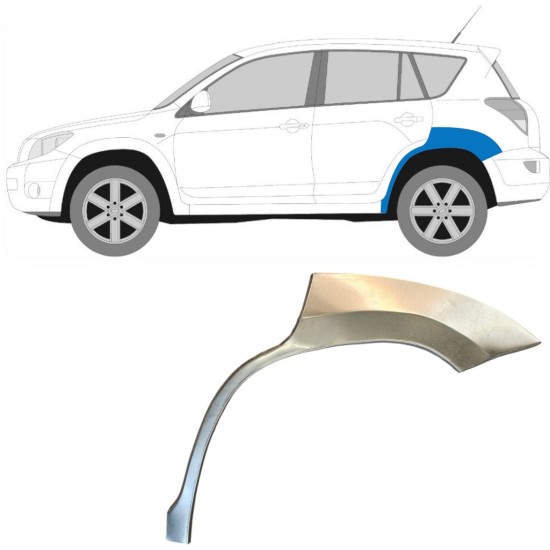 Galinė arka už Toyota Rav4 2006-2013 / Kairė 14754 Galinė arka už Toyota Rav4 2006-2013 / Kairė 14754
