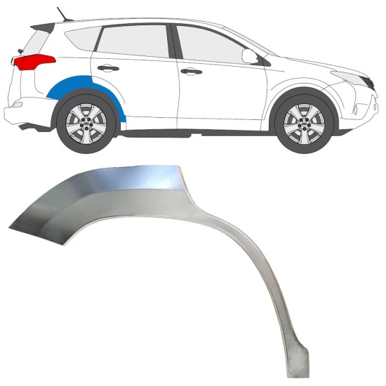 Galinė arka už Toyota Rav4 2013-2018 / Dešinė 16488