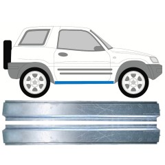 Slenkstis vidinė dalis už Toyota Rav4 1994-2000 / Kairė = Dešinė (simetriška) / Rinkinys 10881