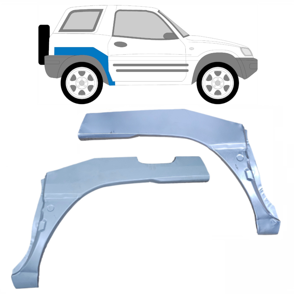 Galinė Arka Už Toyota Rav4 1994-2000 / Kairė + Dešinė / Rinkinys 9252