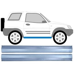 Slenkstis, apatinė už Toyota Rav4 1994-2000 / Kairė = Dešinė (simetriška) / Rinkinys 9360