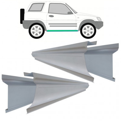 Slenkstis vidinė + išorinė dalis už Toyota RAV4 1994-2000 / Rinkinys 10882