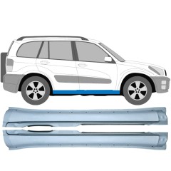 Visas slenkstis už Toyota Rav4 2000-2005 / Kairė + Dešinė / Rinkinys 9397