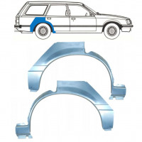 Galinė arka už Opel Rekord E 1977-1986 / Kairė + Dešinė / COMBI / Rinkinys 10788