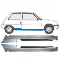 Slenkstis, apatinė už Renault 5 1984-1996 / Kairė + Dešinė / Rinkinys 9706