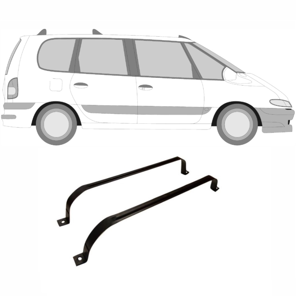 Kuro Bako Laikikliai Už Renault Espace 1997-2002 9345