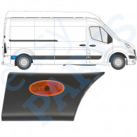 Sparno juosta galinio sparno su lempa už Renault Master 2010- / Dešinė /  10551