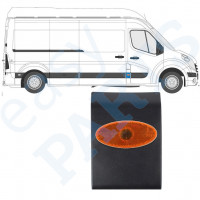 Sparno juosta priekinio statramsčio su lempa už Renault Master 2010- / Kairė = Dešinė (simetriška) /  10552