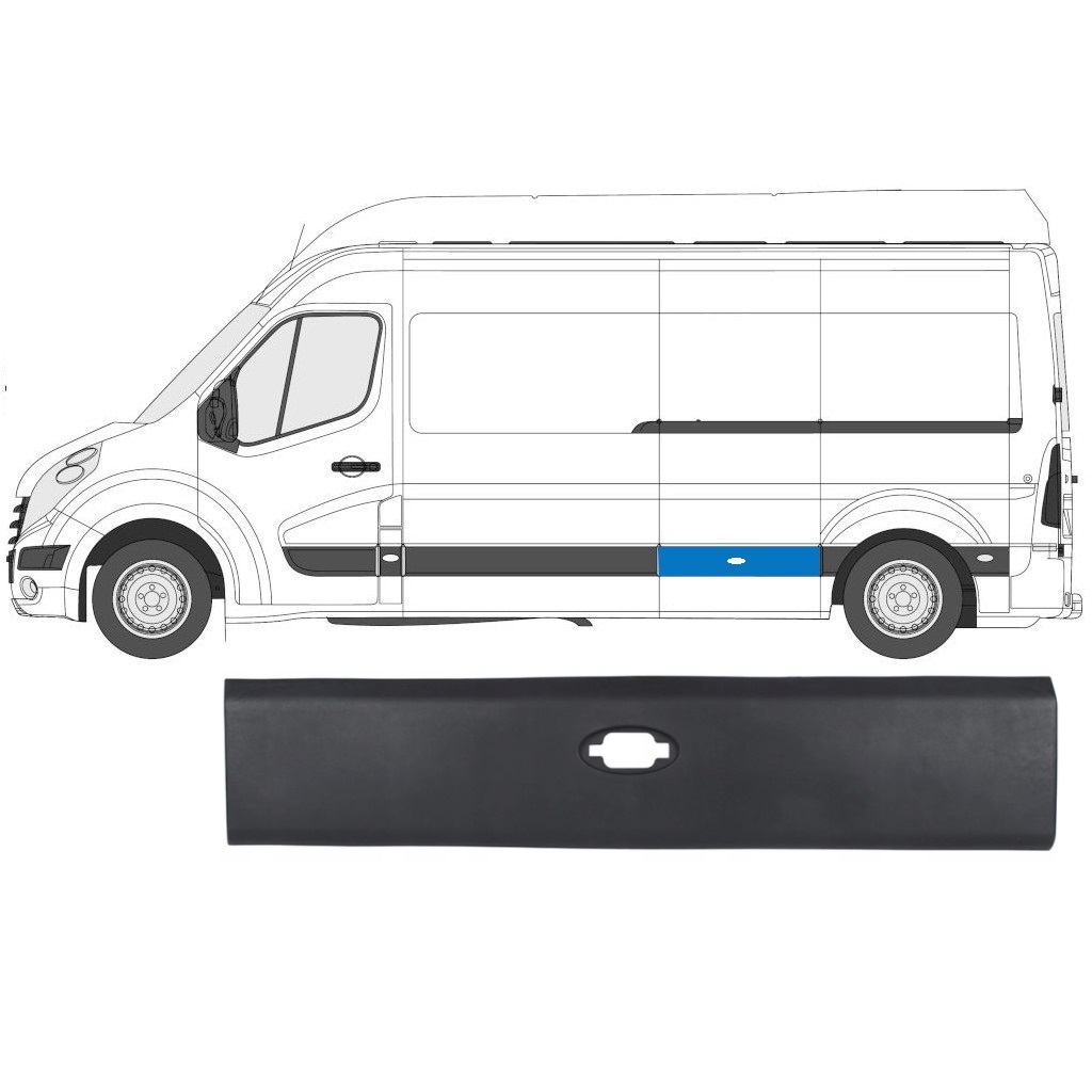 Sparno Juosta Už R Master 2010- / Lwb / Kairė 7216