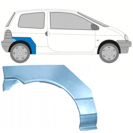 Galinė arka už Renault Twingo 1993-1998 / Dešinė 8264