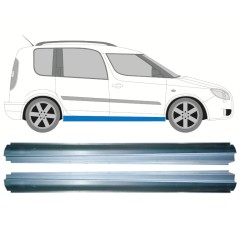 Slenkstis, apatinė už Skoda Roomster Praktik 2006-2015 / Kairė + Dešinė / Rinkinys 10579