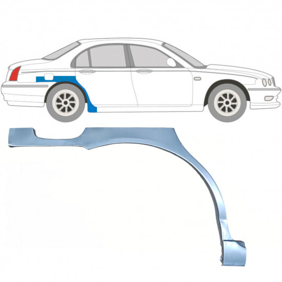 Galinė arka už Rover 75 MG ZT 1999-2005 / Dešinė 5920