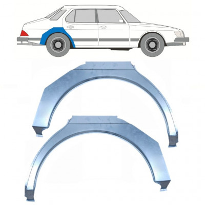 Galinė arka už Saab 900 1978-1995 / Kairė + Dešinė / Rinkinys 11045