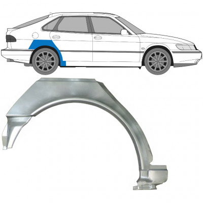 Galinė arka už Saab 900 1994-1998 / Dešinė 6983