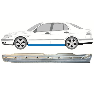 Visas slenkstis už Saab 9-5 1997-2010 / Kairė / COMBI / SEDAN 14630