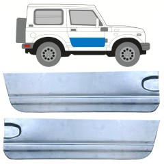 Priekinių durų už Suzuki Samurai 1981- / Kairė + Dešinė / Rinkinys 10542