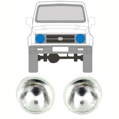 Priekinis žibintas už Suzuki Samurai 1981- / Kairė + Dešinė / Rinkinys 12651