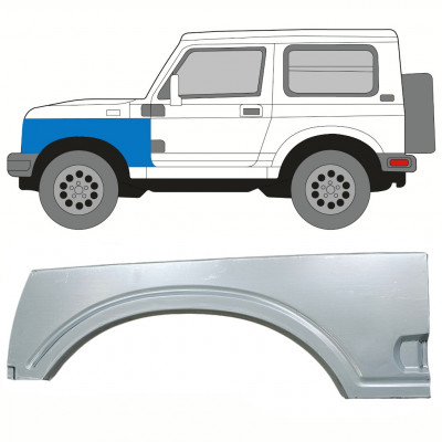 Sparno apatinė dalis už Suzuki Samurai 1981-2004 / Kairė 8326