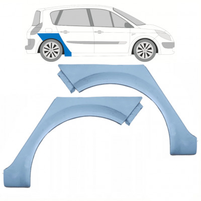 Galinė arka už Renault Scenic 2003-2009 / Kairė + Dešinė / Rinkinys 10229