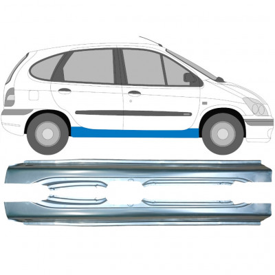 Slenkstis, apatinė už Renault Megane / Scenic 1995-2003 / Kairė + Dešinė / Rinkinys 9258