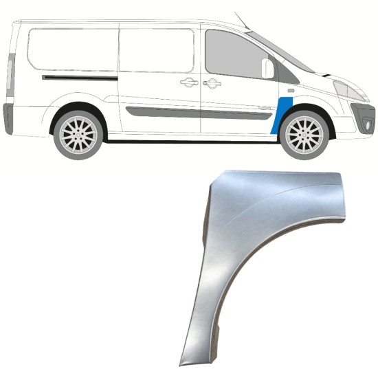 Sparno apatinė dalis už Fiat Scudo 2007-2016 / Dešinė 12897