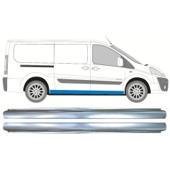 Slenkstis, apatinė už Fiat Scudo 2007-2016 / Kairė + Dešinė / Rinkinys 11048
