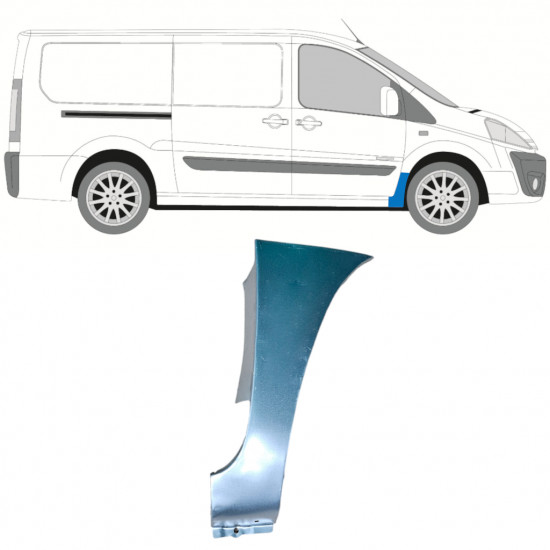 Sparno apatinė dalis už Fiat Scudo 2007-2016 / Dešinė 12897