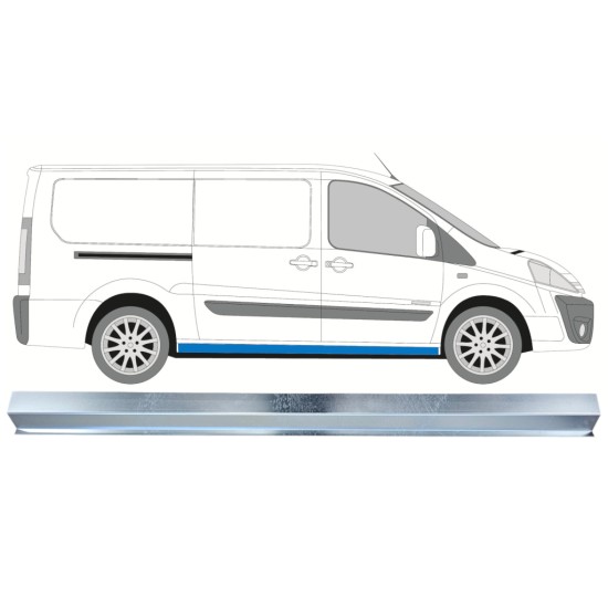 Slenkstis vidinė dalis už Fiat Scudo 2007-2016 / Kairė = Dešinė (simetriška) 15984