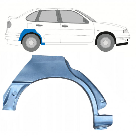 Galinė arka už Seat Ibiza Cordoba 1993-2002 / Dešinė 7860