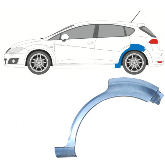 Galinė arka už Seat Leon 2005-2012 / Kairė 8127