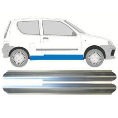 Slenkstis, apatinė už Fiat Seicento 1998-2010 / Kairė + Dešinė / Rinkinys 14719