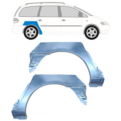 Galinė arka už Volkswagen Sharan 2000-2010 / Kairė + Dešinė / Rinkinys 9219