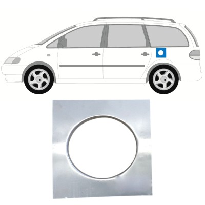 Kuro įpylimo angos dalis už Volkswagen Sharan 1995-2010 14953