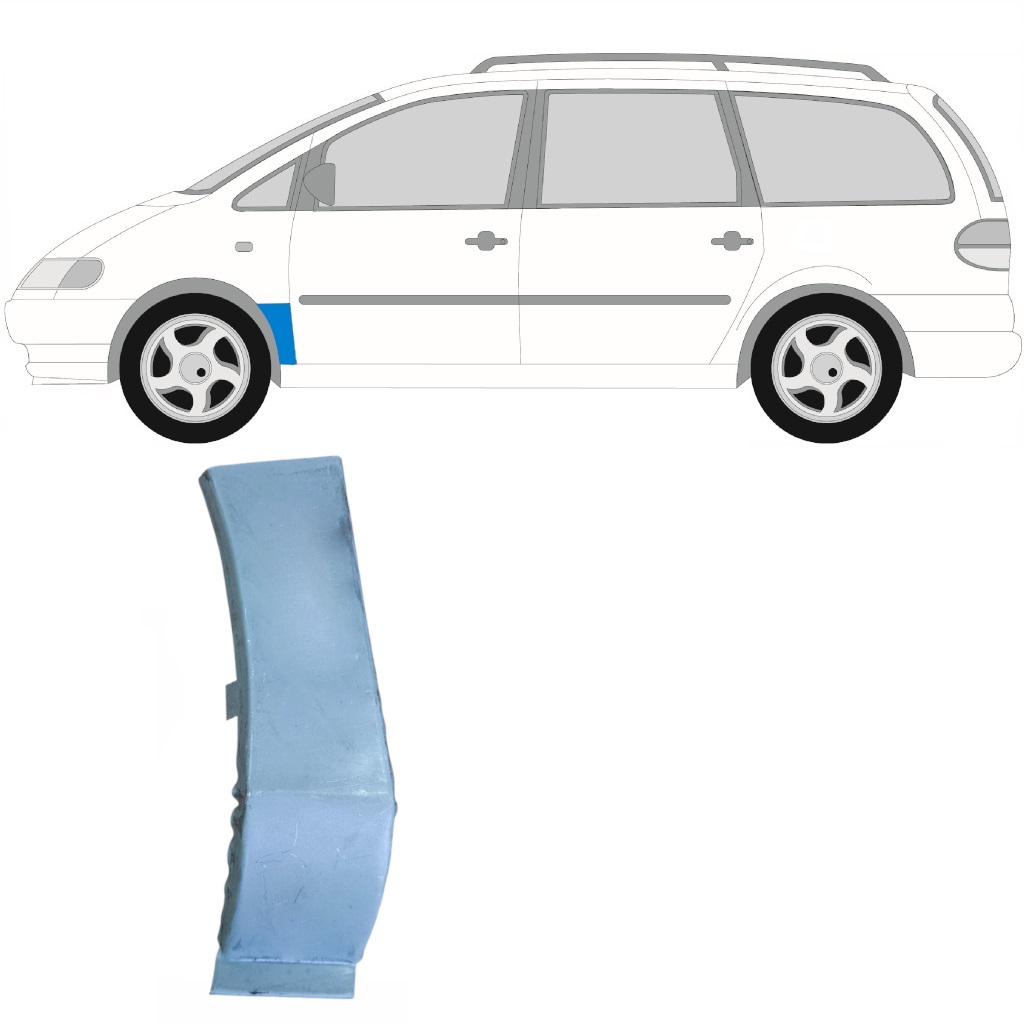 Sparno Apatinė Dalis Už Vw Sharan Ford Galaxy 1995-2010 / Kairė 6598