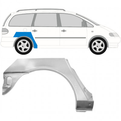 Galinė arka už VW Sharan Ford Galaxy 1995-2000 / Dešinė 6591