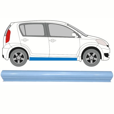 Slenkstis apatinė dalis už Daihatsu Sirion 2005-2010 / Kairė = Dešinė (simetriška) 17266