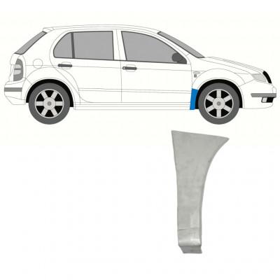 Sparno apatinė dalis už Skoda Fabia 1999-2007 / Dešinė 7234