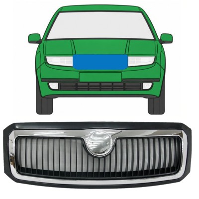 Grotelės už Skoda Fabia I 1999-2004 7525